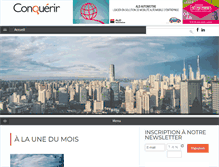 Tablet Screenshot of conquerir.com